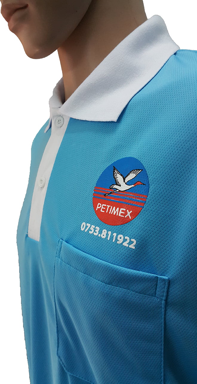 Áo thun đồng phục công ty dầu khí PETIMEX - zeeuni.com - hình 3 