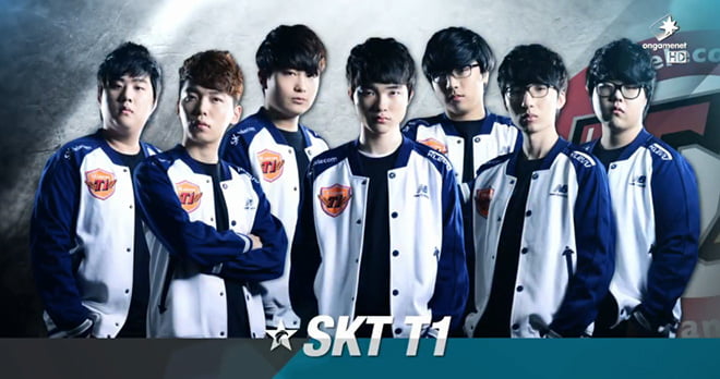 Áo khoác đồng phục của SKT mùa 5