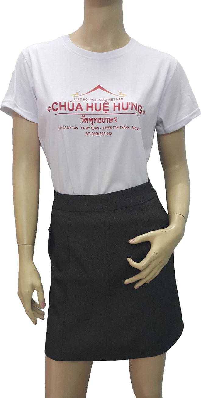 Đồng phục áo thun chùa Huệ Hưng - zeeuni.com - hình 1