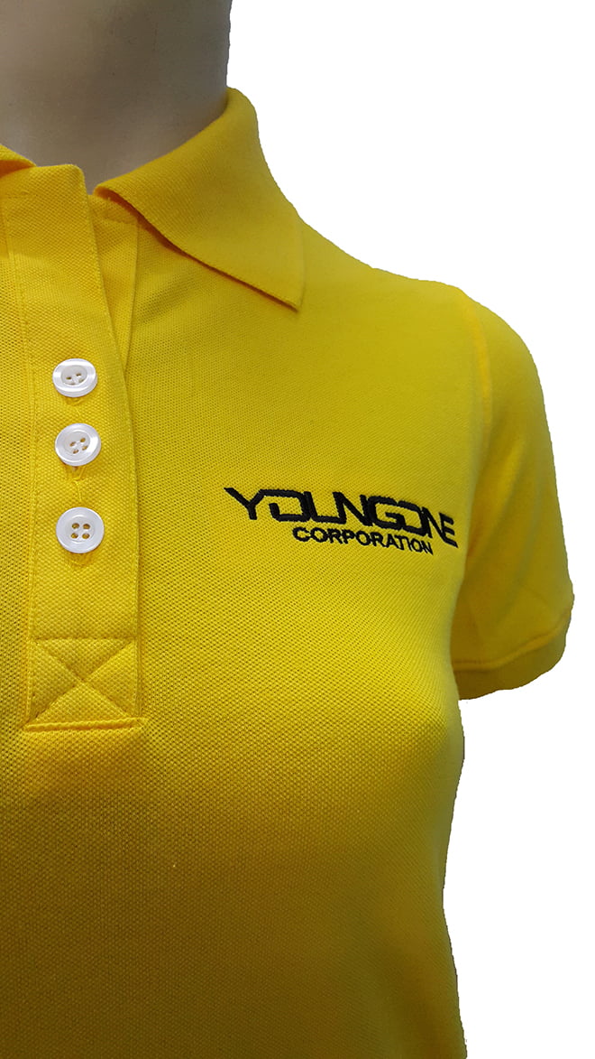 Áo thun đồng phục công ty thời trang YOUNGONE đã may thành phẩm - hình 2 - zeeuni.com