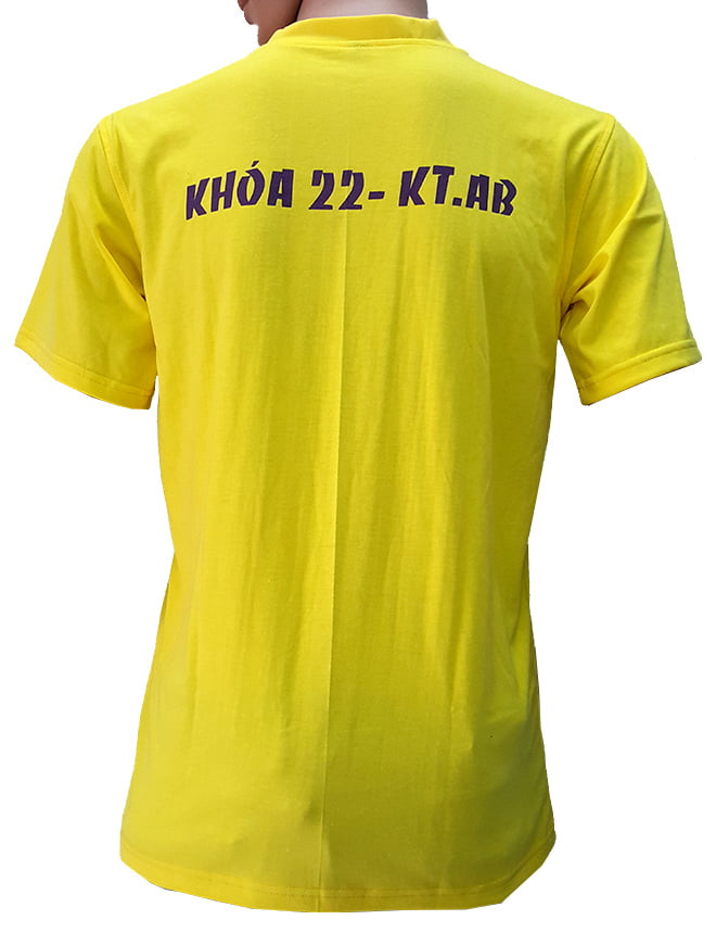 Đồng phục áo nhóm cựu sinh viên - 4 - màu vàng - zeeuni.com