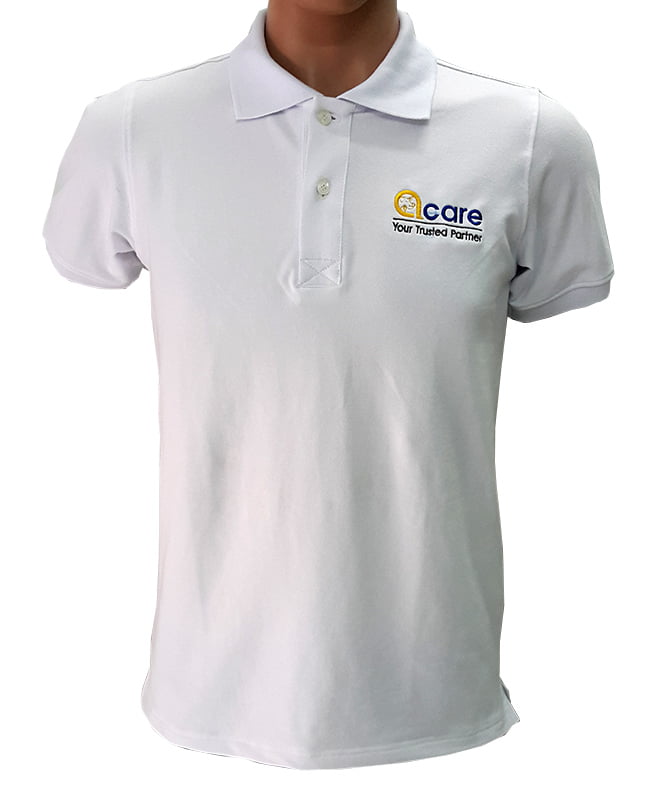 Đồng phục áo thun công nhân của công ty Acare - hình 2 - zeeuni.com/dong-phuc-cong-nhan