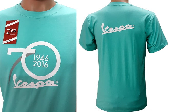 Đồng phục áo thun sự kiện kỷ niệm 70 năm thành lập của Vespa
