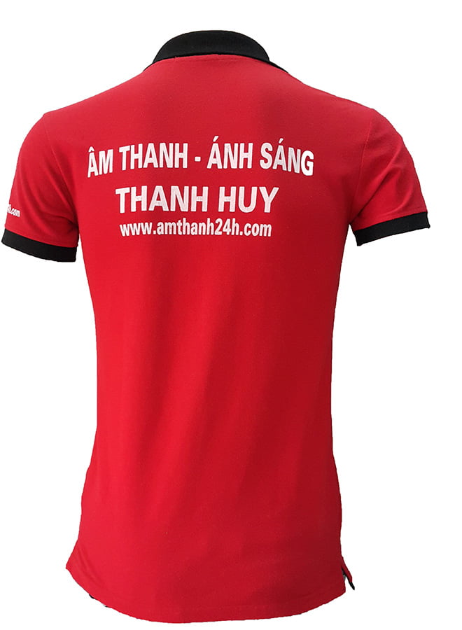 Áo thun đồng phục của Thanh Huy Audio - mặt sau