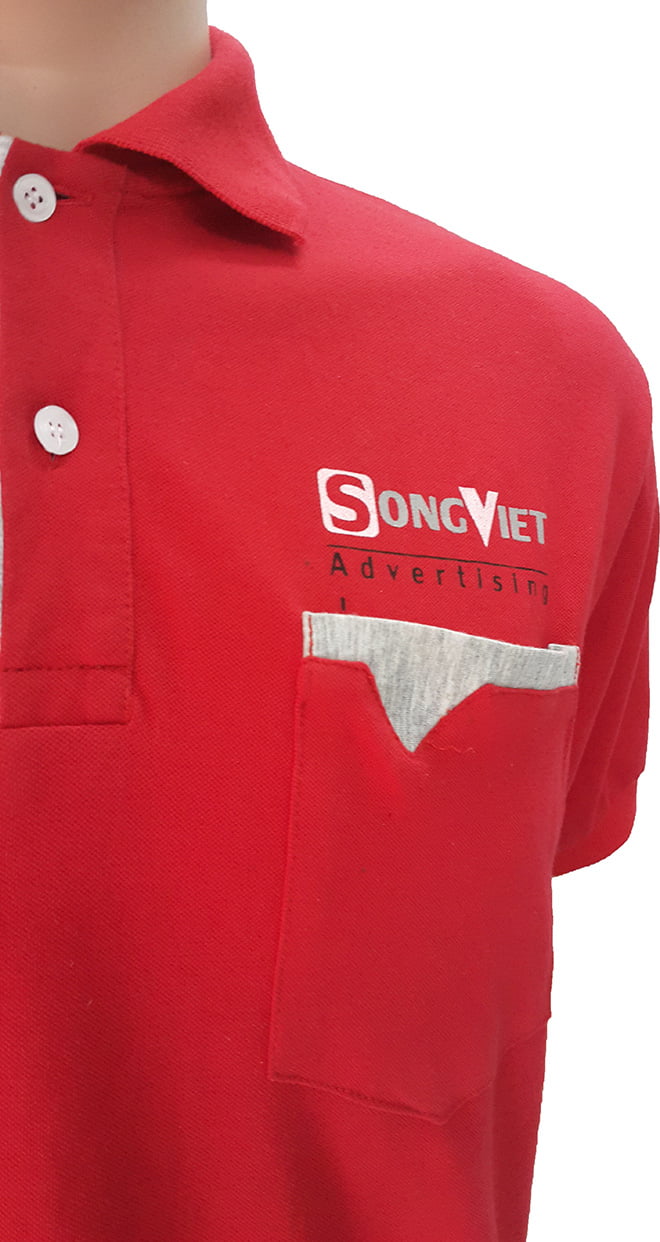 Áo thun đồng phục dịch vụ của Song Việt Advertising - hình 2
